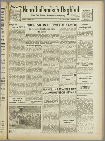 Nieuw Noordhollandsch Dagblad, editie Schagen 1946-05-07