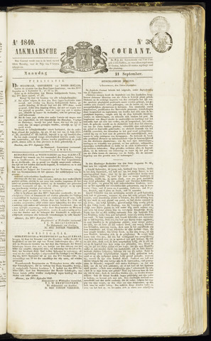 Alkmaarsche Courant 1840-09-21