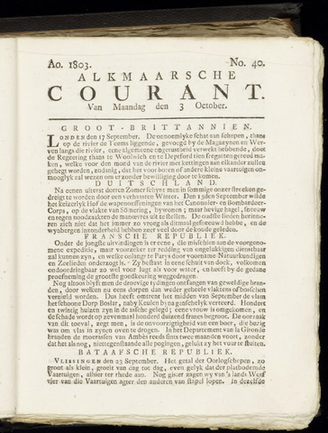 Alkmaarsche Courant 1803-10-03