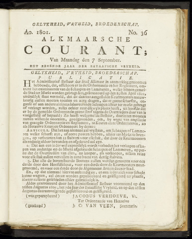 Alkmaarsche Courant 1801-09-07
