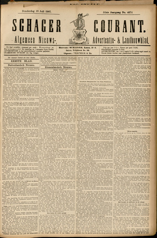 Schager Courant 1907-07-18