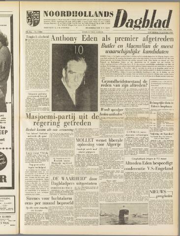 Noordhollands Dagblad : dagblad voor Alkmaar en omgeving 1957-01-10