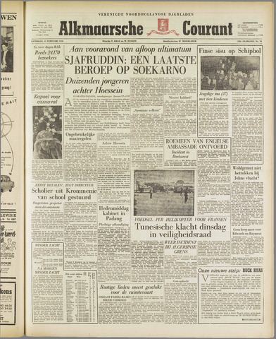 Alkmaarsche Courant 1958-02-15