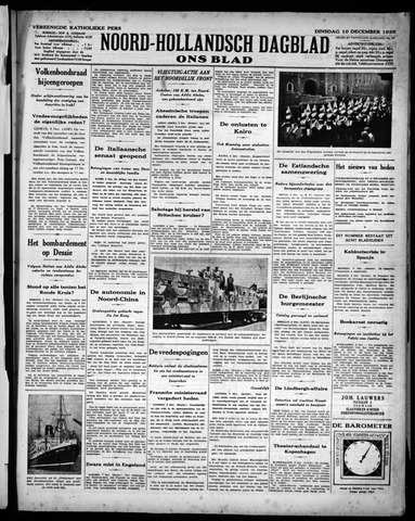 Noord-Hollandsch Dagblad : ons blad 1935-12-10