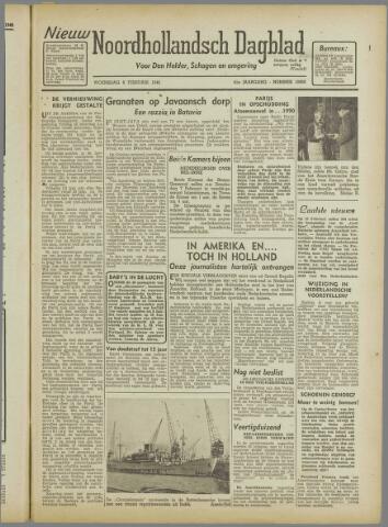 Nieuw Noordhollandsch Dagblad, editie Schagen 1946-02-06