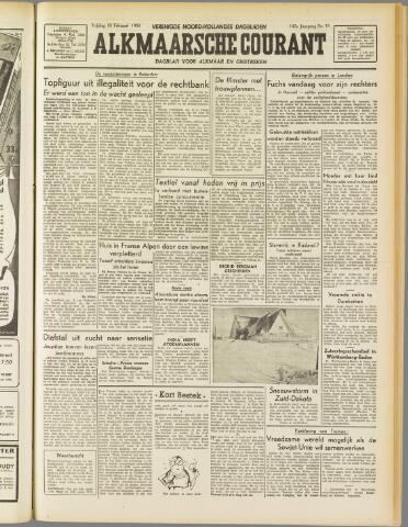 Alkmaarsche Courant 1950-02-10