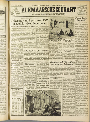 Alkmaarsche Courant 1956-03-20