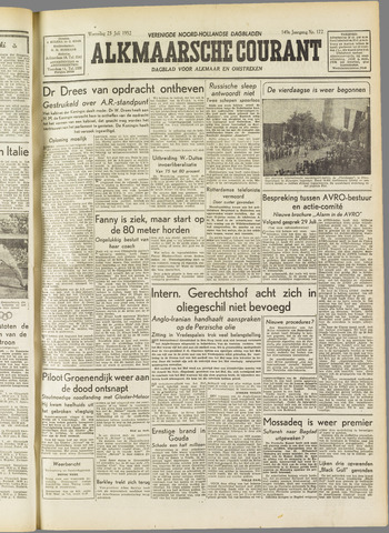 Alkmaarsche Courant 1952-07-23