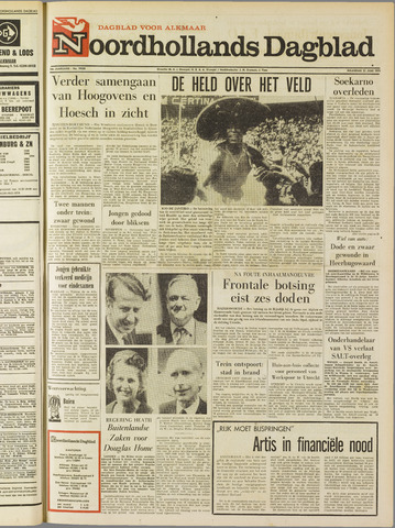 Noordhollands Dagblad : dagblad voor Alkmaar en omgeving 1970-06-22