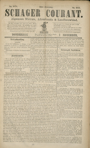 Schager Courant 1878-11-07