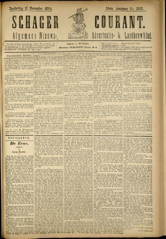 Schager Courant 1894-11-15