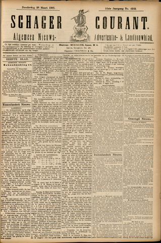 Schager Courant 1907-03-28