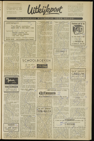 Uitkijkpost : nieuwsblad voor Heiloo e.o. 1959-07-30