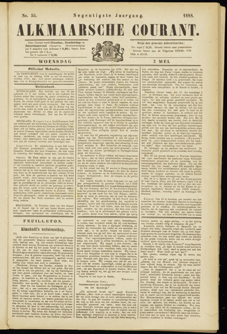 Alkmaarsche Courant 1888-05-02