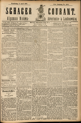 Schager Courant 1907-04-11
