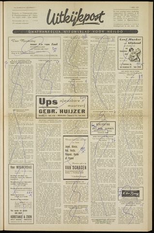 Uitkijkpost : nieuwsblad voor Heiloo e.o. 1959-05-07