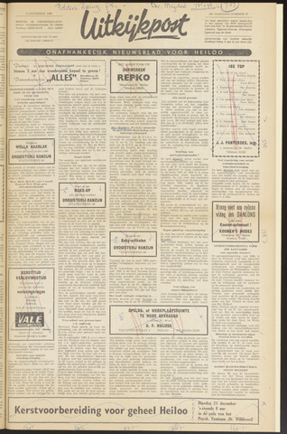 Uitkijkpost : nieuwsblad voor Heiloo e.o. 1965-12-09