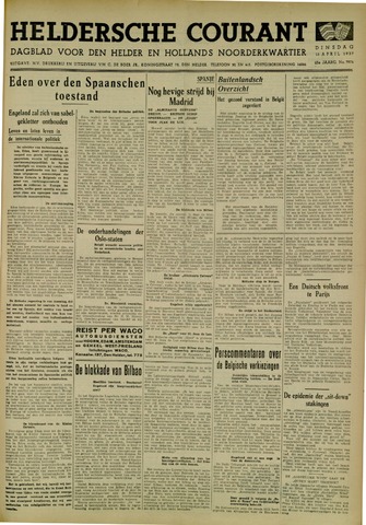 Heldersche Courant 1937-04-13