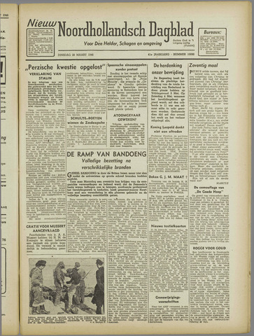 Nieuw Noordhollandsch Dagblad, editie Schagen 1946-03-26
