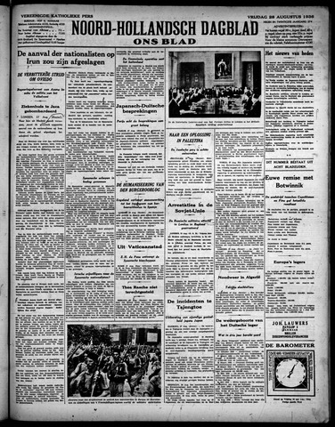 Noord-Hollandsch Dagblad : ons blad 1936-08-28