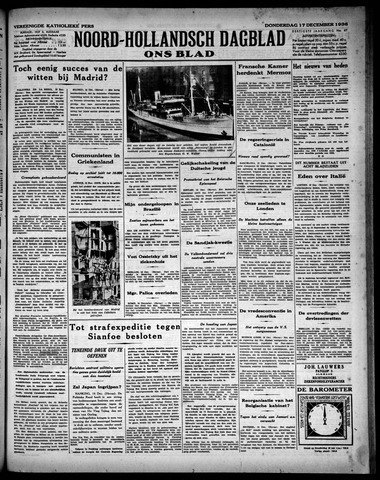 Noord-Hollandsch Dagblad : ons blad 1936-12-17