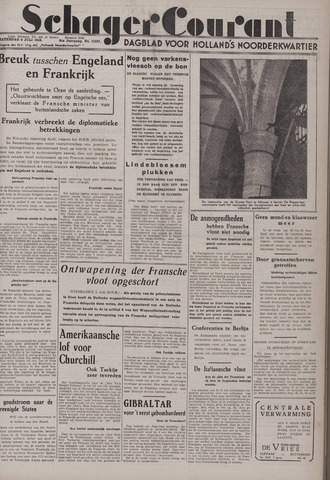 Schager Courant 1940-07-06