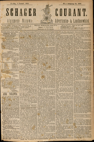 Schager Courant 1905-01-01