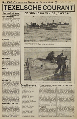 Texelsche Courant 1934-01-24
