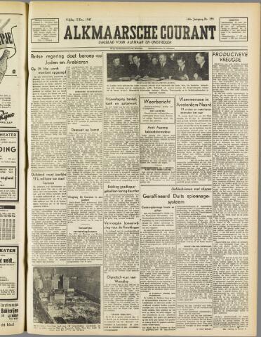 Alkmaarsche Courant 1947-12-12