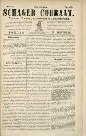 Schager Courant 1878-09-29