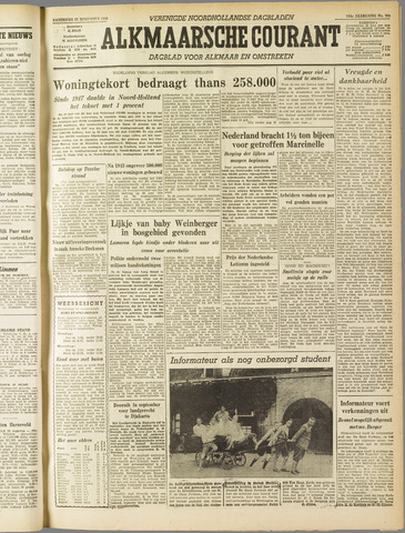 Alkmaarsche Courant 1956-08-25