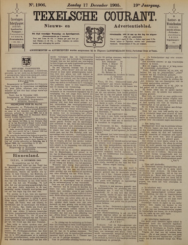 Texelsche Courant 1905-12-17