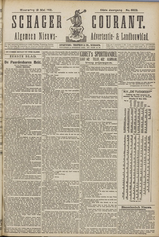 Schager Courant 1921-05-18