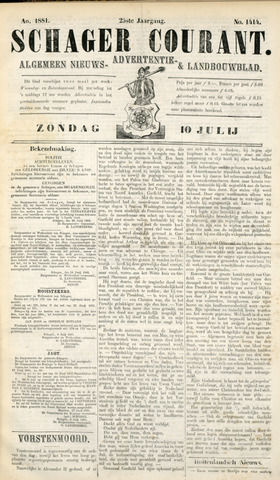 Schager Courant 1881-07-10