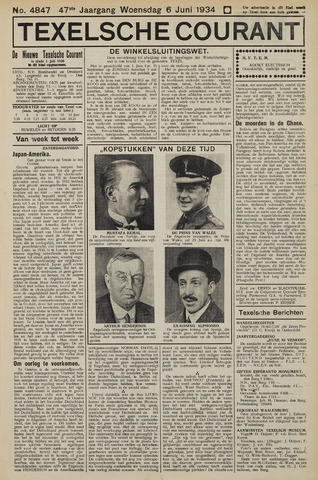 Texelsche Courant 1934-06-06