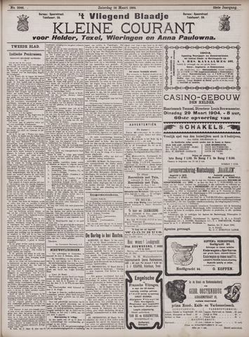 Vliegend blaadje : nieuws- en advertentiebode voor Den Helder 1904-03-26
