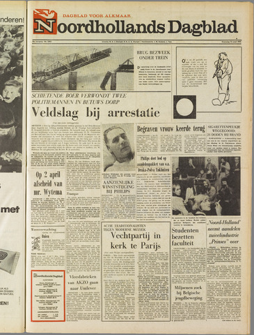 Noordhollands Dagblad : dagblad voor Alkmaar en omgeving 1970-03-18