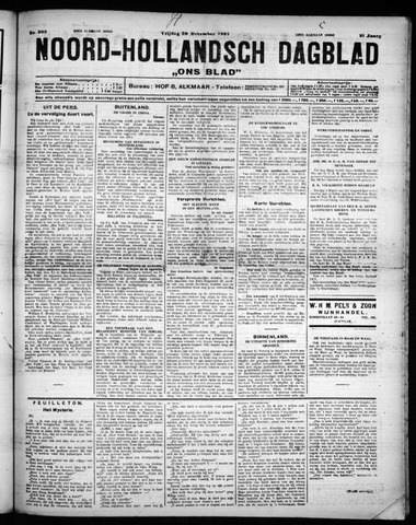 Noord-Hollandsch Dagblad : ons blad 1927-12-30