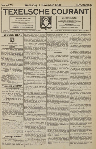 Texelsche Courant 1928-11-07