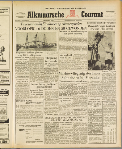 Alkmaarsche Courant 1957-08-12