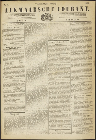 Alkmaarsche Courant 1880-02-01