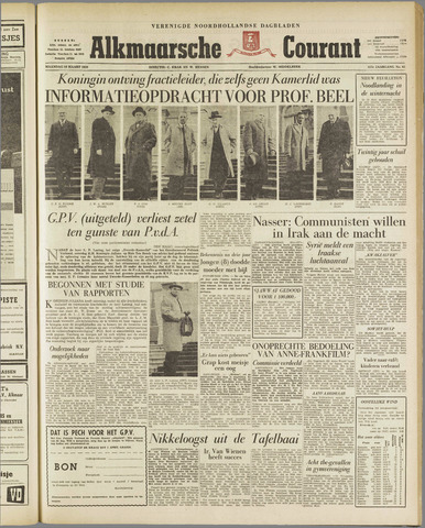 Alkmaarsche Courant 1959-03-16