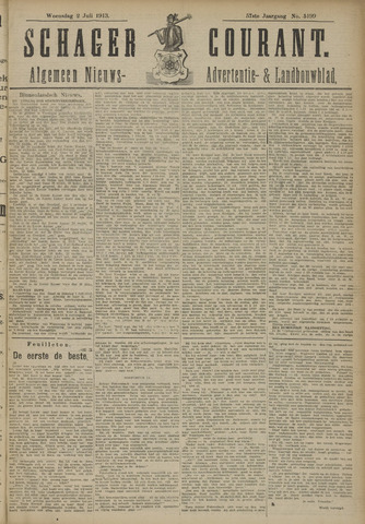 Schager Courant 1913-07-02