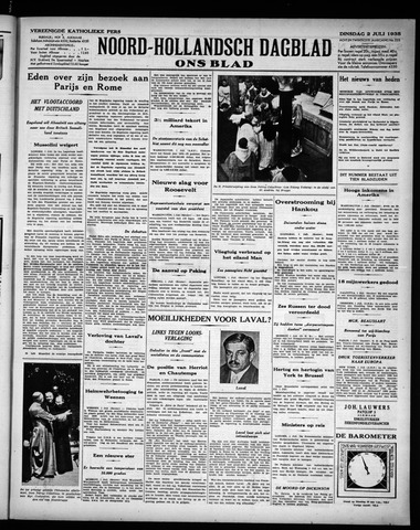 Noord-Hollandsch Dagblad : ons blad 1935-07-02