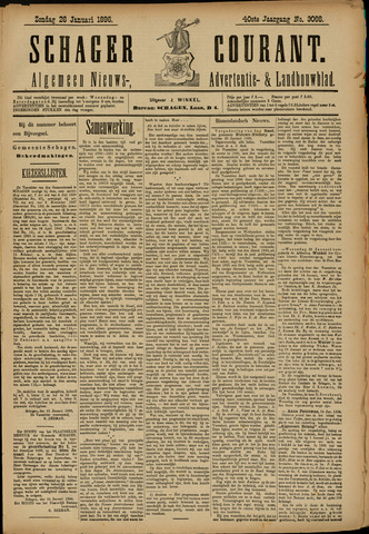 Schager Courant 1896-01-26