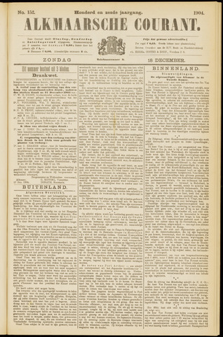 Alkmaarsche Courant 1904-12-18