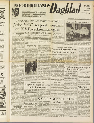 Noordhollands Dagblad : dagblad voor Alkmaar en omgeving 1955-06-23