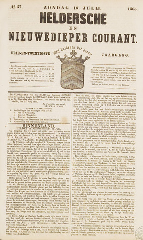 Heldersche en Nieuwedieper Courant 1865-07-16