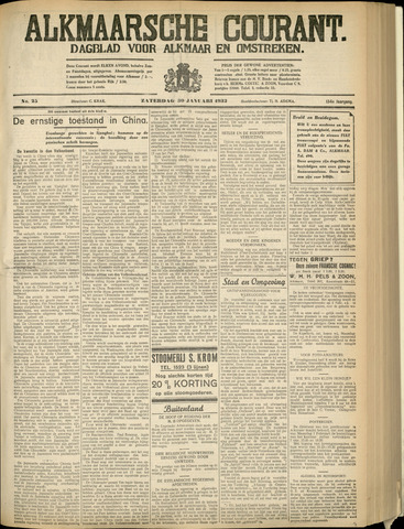 Alkmaarsche Courant 1932-01-30