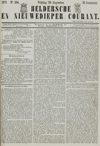Heldersche en Nieuwedieper Courant 1873-08-29